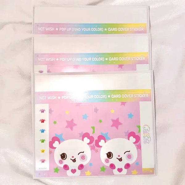 [BUNJANG] NCT WISH Sakuya Card Cover Sticker / 엔시티 위시 사쿠야 팡이 카드 커버 스티커 카드 스티커