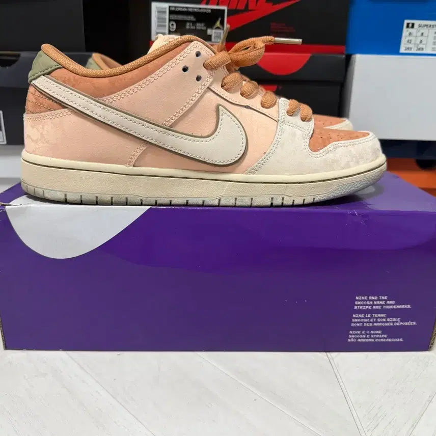[BUNJANG] Nike SB Dunk Low Pro Crimson Tint Amber Brown / 나이키 SB 덩크 로우 프로 크림슨 틴트 앤 엠버 브라운