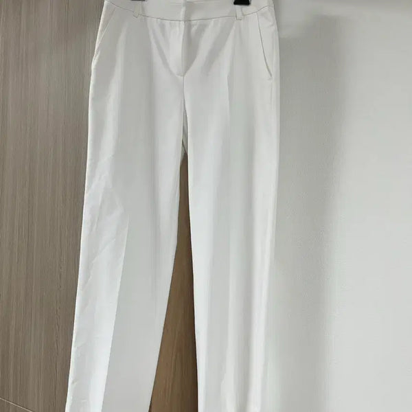 [BUNJANG] Soup White Spandex Pants Slacks / (새옷) soup 화이트 스판 바지 슬랙스