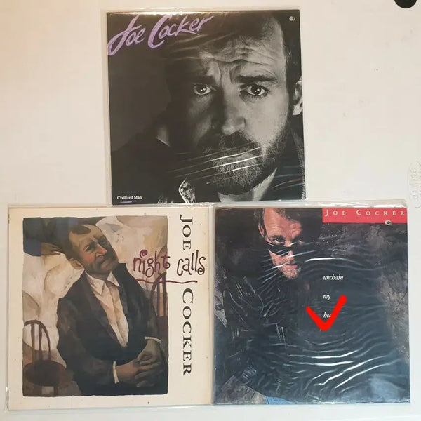 [BUNJANG] Joe Cocker 3x LP Bundle Set / 조 카커 LP 3장
