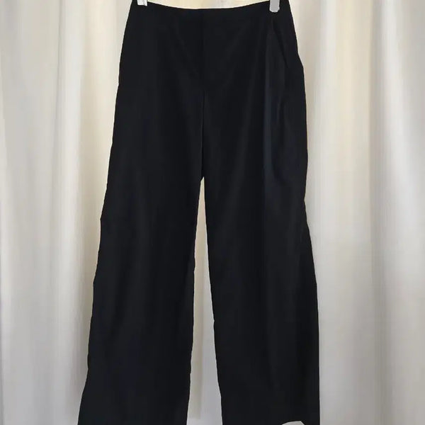 [BUNJANG] Massimo Dutti Black Wide Leg Slacks / 마시모두띠 블랙 슬랙스