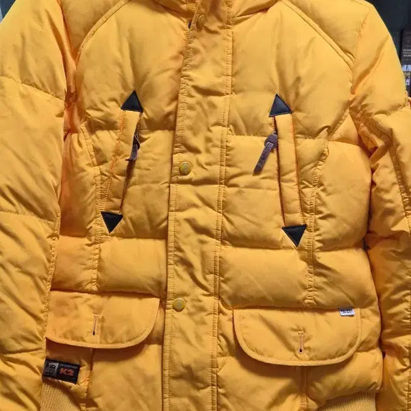 [BUNJANG] K2 Women's Yellow Duck Down Padding Jacket (Size 95) - Unused New Product / K2 여성용 옐로우 덕다운 패딩 95 미사용 새제품