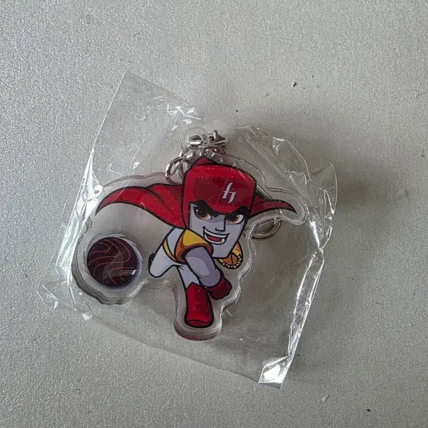 [BUNJANG] KBO x Lotte Heroes Dukdori Keyring / KBO X 롯데 콜라보 키움 히어로즈 턱돌이 키링