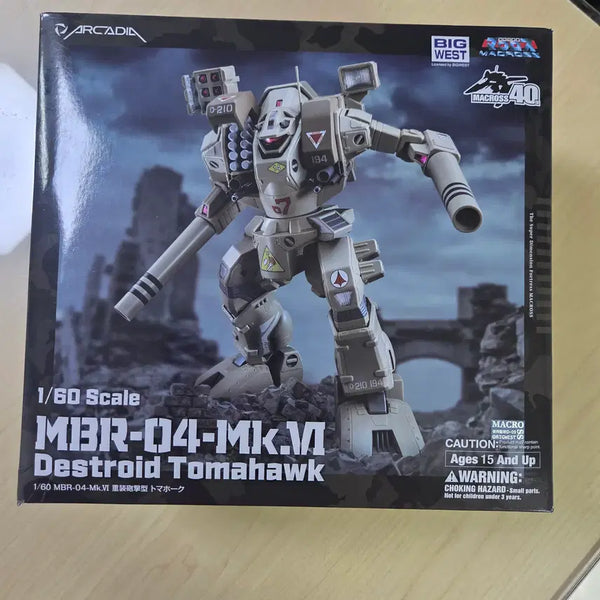 [BUNJANG] Arcadia 1/60 Destroid Tomahawk Weathered Model Kit (Opened) / 1/60 아르카디아 디스트로이드 토마호크 개봉품(웨더링 마감작)