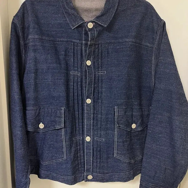 [BUNJANG] Levi's Vintage Clothing LVC 1879 Pleated Blouse XL / 리바이스빈티지클로딩 LVC 1879 플리츠 블라우스 XL 44사이즈