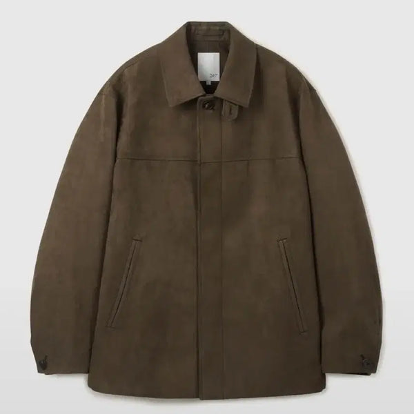 [BUNJANG] 247 Series Suede Work Jacket Dark Brown / 247시리즈 스웨이드 워크 자켓 DARK BROWN / S