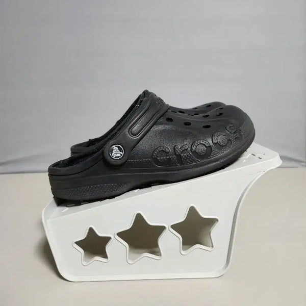 [BUNJANG] Crocs Baya Lined Clog Black / 크록스 바야 라인드 클로그 털신 블랙