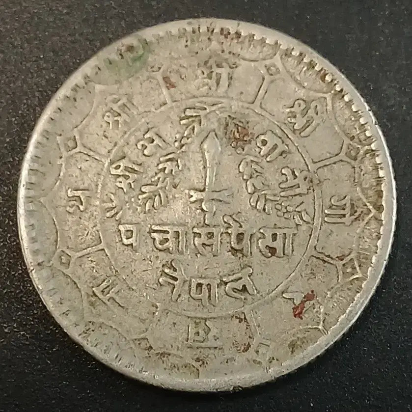 [BUNJANG] Rare 50 Paisa Coin from Nepal / [희귀] 네팔 50파이사 동전 w1345