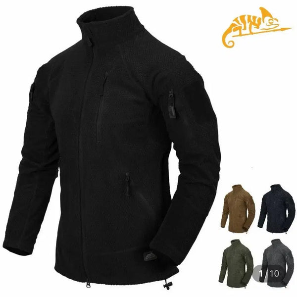 [BUNJANG] Helikon-Tex Alpha Tactical Fleece Jacket Black XL / [XL]헬리콘텍스 알파 택티컬 플리스 자켓 블랙