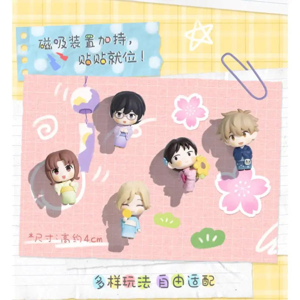[BUNJANG] Skip and Loafer Mini Figure Set 2 - Mitsumi, Shimada, Masaki, Makoto Bundle / 스킵과로퍼 미니피규어 2탄 미츠미 시마 유즈키 미카 마코토