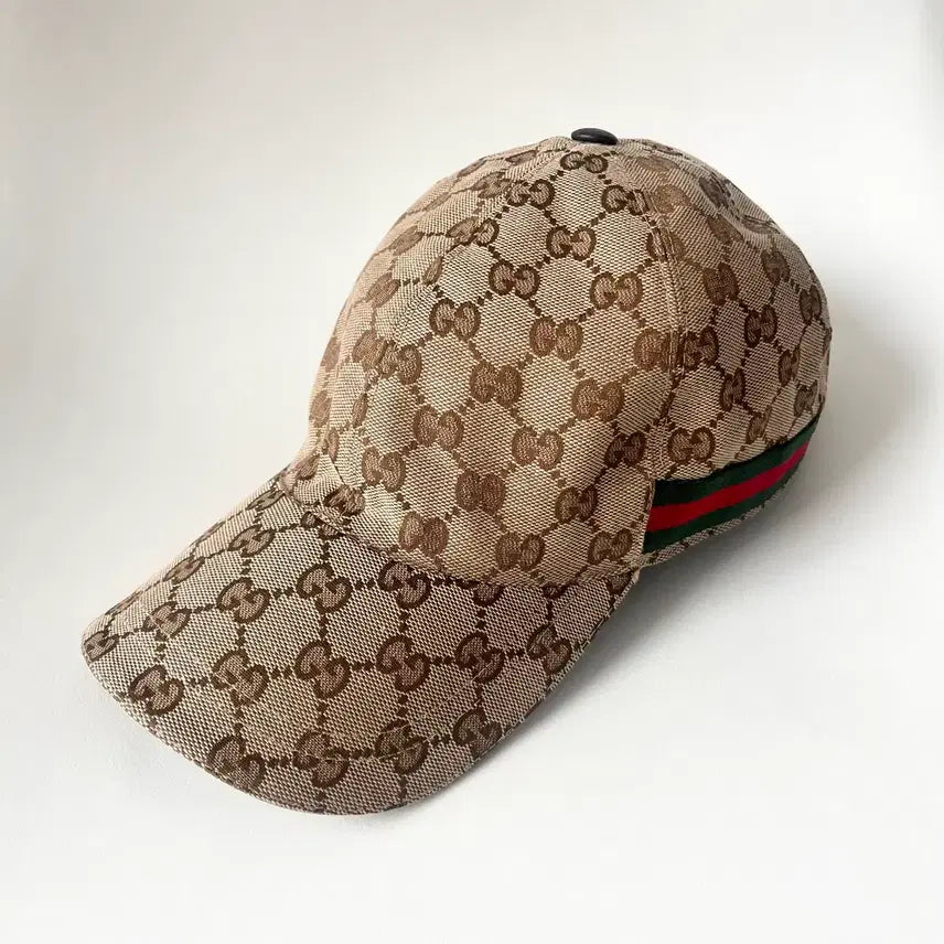 [BUNJANG] Gucci GG Ball Cap Hat Beige M / 구찌 GG 볼캡 모자 베이지