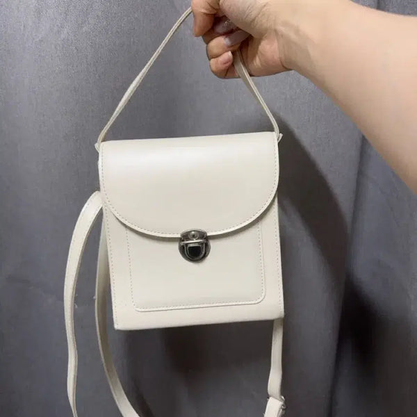 [BUNJANG] Ivory Mini Crossbody Bag / 아이보리 미니 크로스백 가방