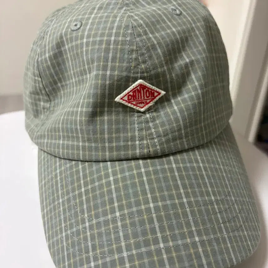 [BUNJANG] DANTON Check Cap Hat / DANTON 단톤 체크 볼캡 모자
