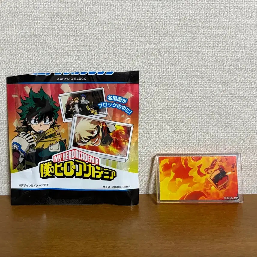 [BUNJANG] My Hero Academia Endeavor Acrylic Block / 히로아카 다이소 아크릴 블럭 엔데버 새상품
