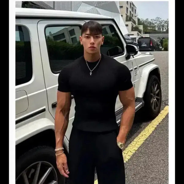 [BUNJANG] Volante Whole Garment Setup Black Size 1 / 볼란테 홀가먼트 셋업 블랙 1사이즈