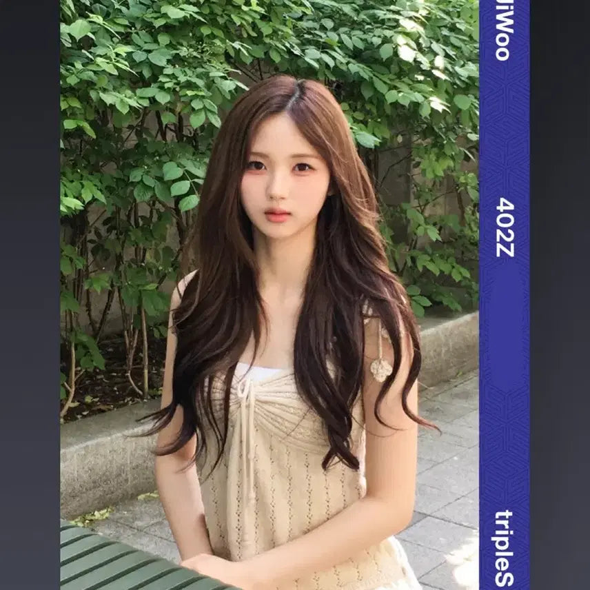 [BUNJANG] TripleS Jiwoo CC402 Photocard / 트리플에스 지우 triples jiwoo cc402