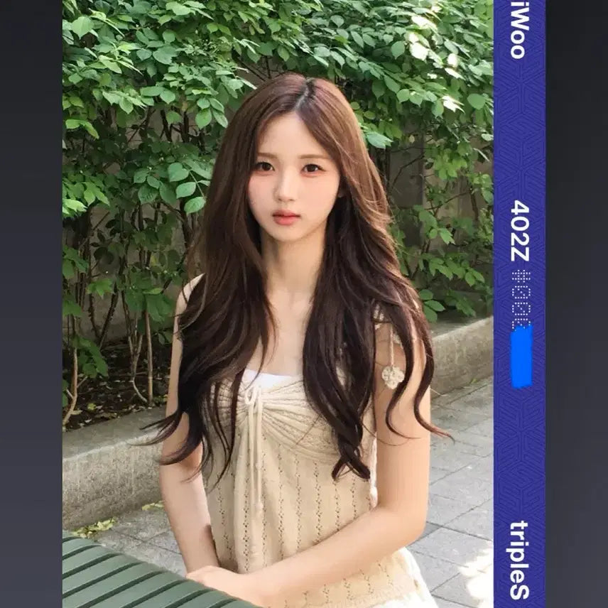 [BUNJANG] TripleS Jiwoo CC402 PCO Premier Object Photocard / 트리플에스 지우 cc402 PCO 프리미어 오브젝트