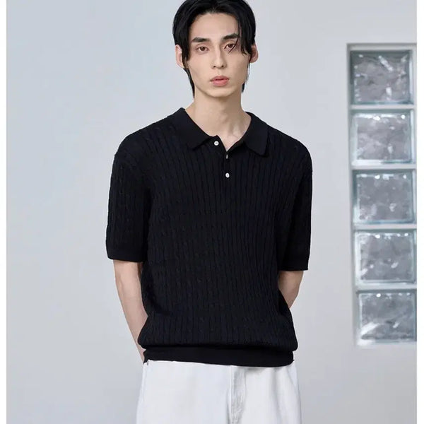 [BUNJANG] AGIO Summer Washable Half Knit Sweater / 에이지오디 썸머 워셔블 하프 니트