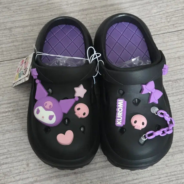 [BUNJANG] Kuromi Slippers Size 240 / 쿠로미슬리퍼 240