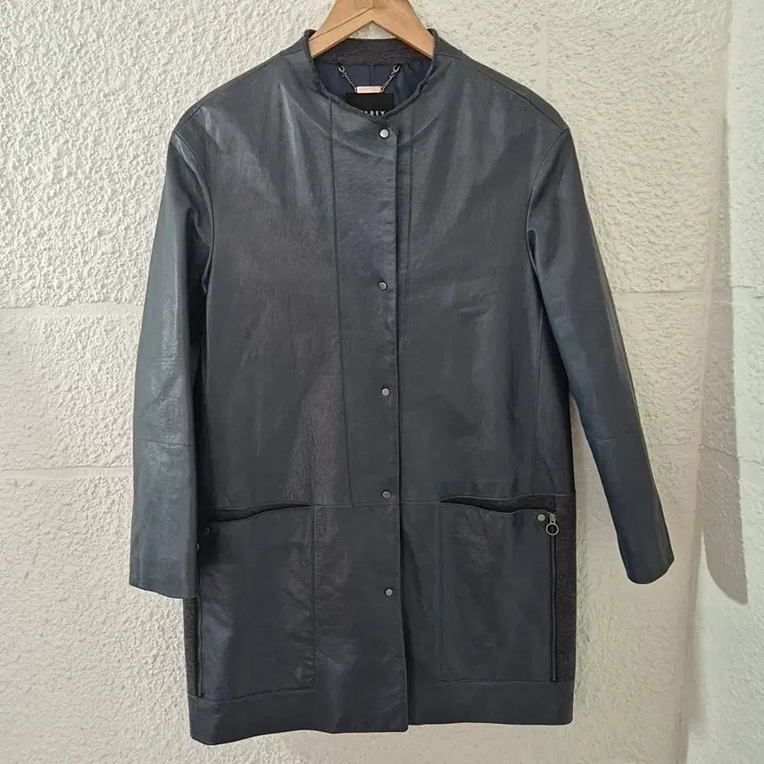 [BUNJANG] Lambskin Long Coat / 양가죽 롱 코트