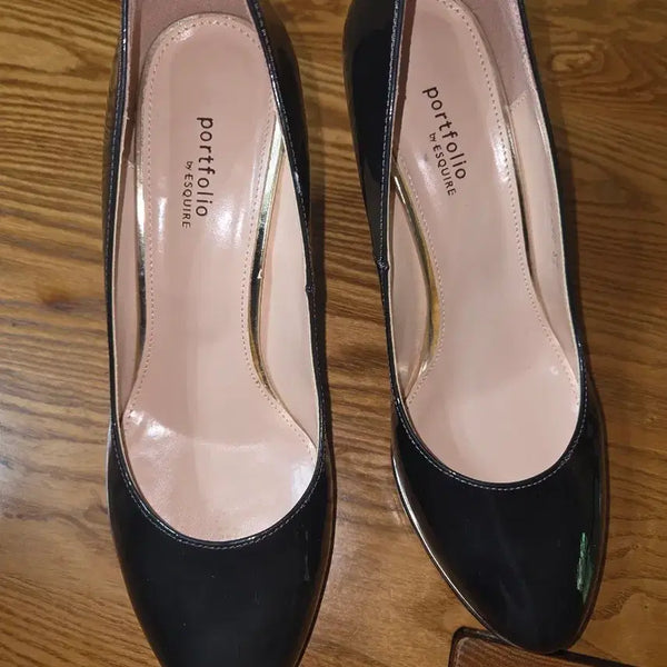 [BUNJANG] Esquire Platform Pumps / 포트폴리오 에스콰이어  가보시힐 여성 펌프스