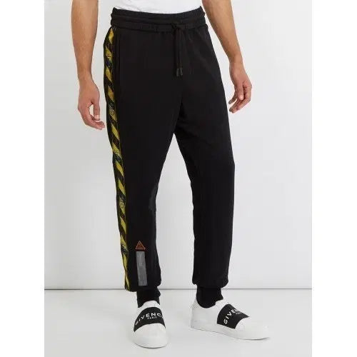 [BUNJANG] Off-White Jogger Training Pants Yellow Stripe / 오프화이트 조거 트레이닝팬츠