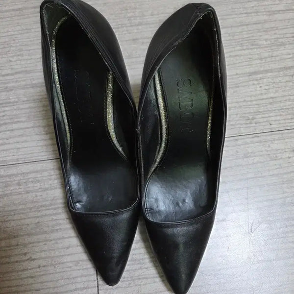 [BUNJANG] Black Stiletto Heels (Size 235) / 스틸레토 힐 235
