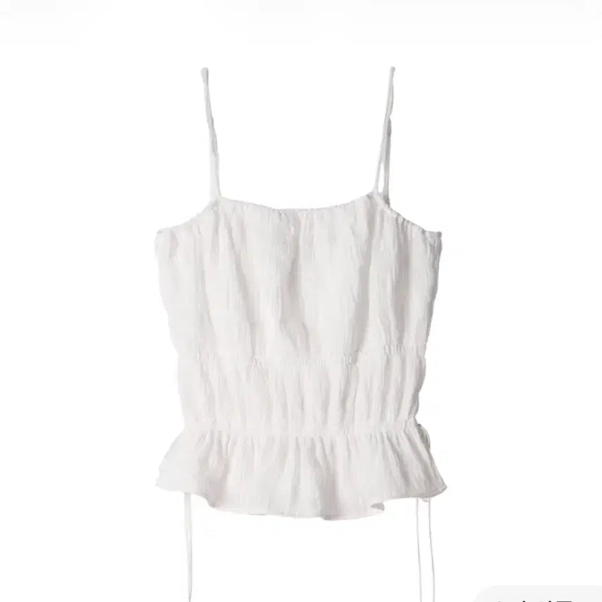 [BUNJANG] Abraam Kringel Sleeveless Top / 아비에무아 크링클 슬리브리스