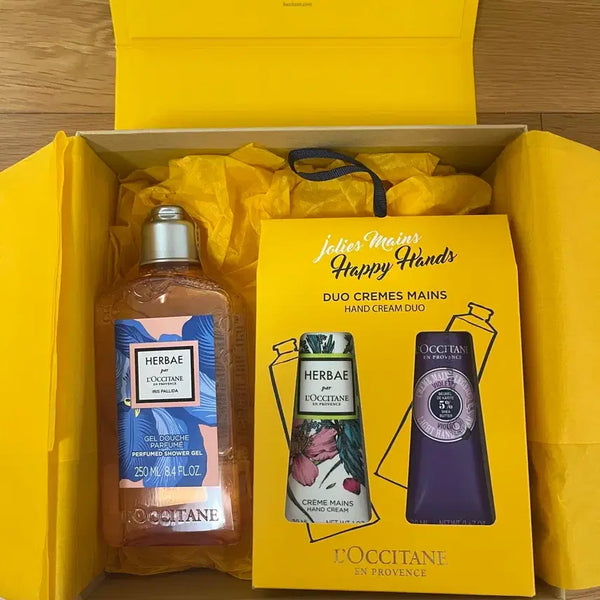 [BUNJANG] L'Occitane Herbae Iris Shower Gel Body Wash 250ml & Hand Cream / (무료배송)록시땅 에르베 아이리스 샤워 젤 바디워시 250ml & 핸드