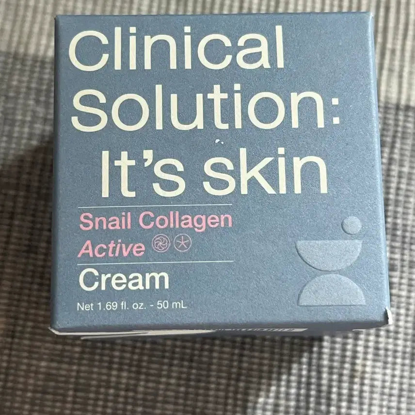 [BUNJANG] It's SKIN Snail Collagen Active Cream 50ml / 잇츠스킨 스네일 콜라겐 액티브 크림 50ml 새제품