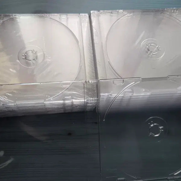 [BUNJANG] Sealed CD/DVD Slim Case Set (100 pcs) / 미개봉 cd.dvd 케이스.공cd 싱글 케이스 100개 판매합니다