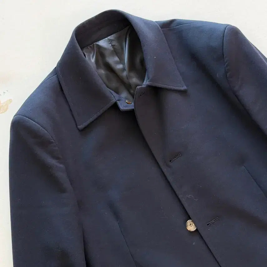 [BUNJANG] Recto Signature Short Jacket Navy L / 렉토 24fw 시그니쳐 숏자켓 네이비 L