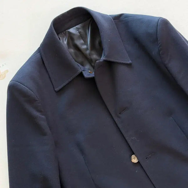 [BUNJANG] Recto Signature Short Jacket Navy L / 렉토 24fw 시그니쳐 숏자켓 네이비 L