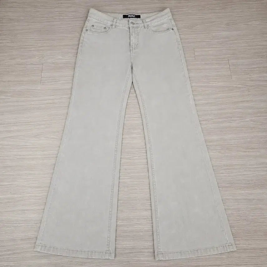 [BUNJANG] Grey Beige Denim Long Pants / 그레이지(그레이+베이지) 청바지 긴바지