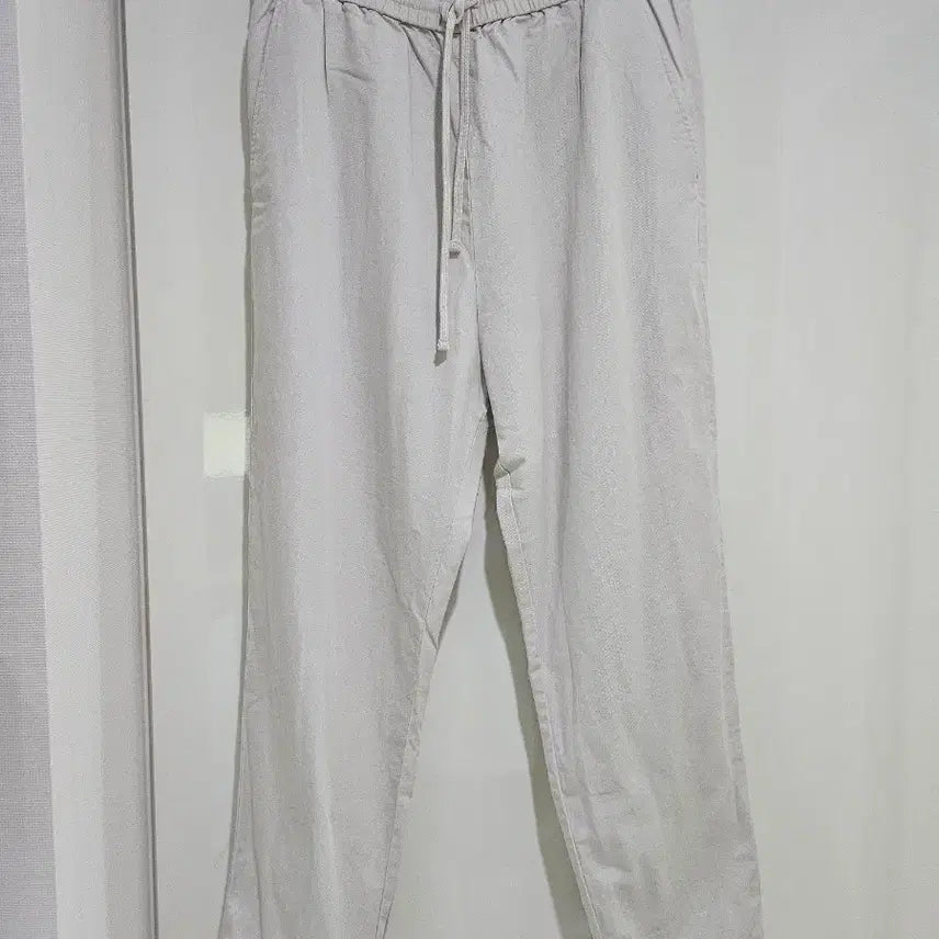 [BUNJANG] COS Linen Blend Elastic Waist Pants / cos 아이보리 팬츠