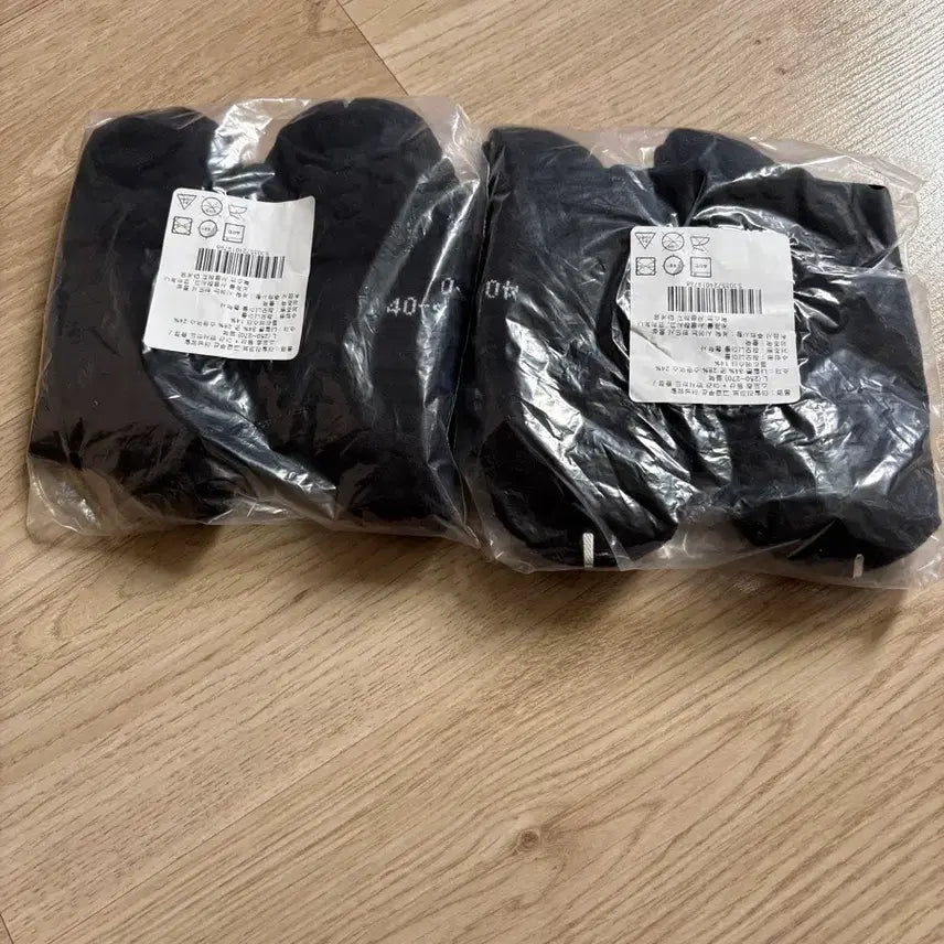 [BUNJANG] Cushioned Running Socks Black (2 Pairs) 250-270mm / 쿠션 러닝 양말 블랙 2켤레 새상품 250-270mm