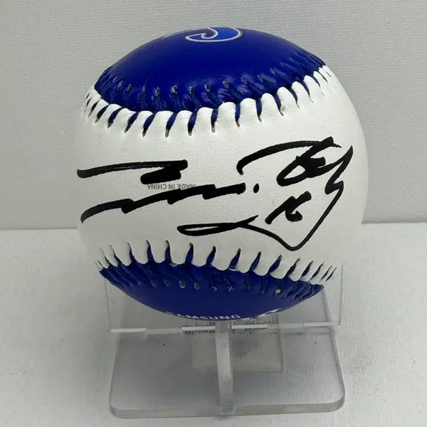 [BUNJANG] Samsung Lions Ryu Ji-hyuk Two-Tone Logo Ball Autographed Ball (Authentic Signature) / 삼성라이온즈 류지혁 투톤  로고볼  사인볼 친필 싸인볼