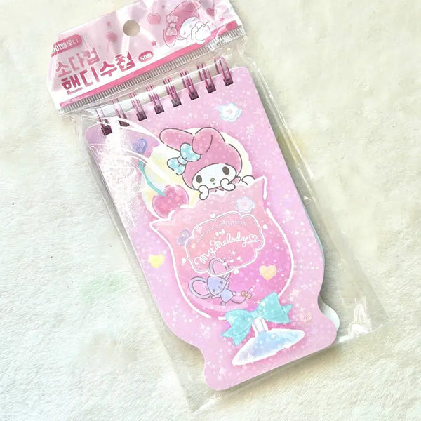 [BUNJANG] My Melody Soda Cup Handy Notebook 50 Sheets / 마이멜로디 소다컵 핸디 수첩 50매