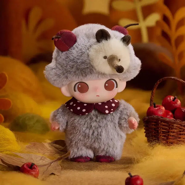 [BUNJANG] Pop Mart DIMOO Secret Troupe Hedgehog Plush Keychain / 정품 새상품)팝마트 디무 비밀 연극단 고슴도치 인형키링