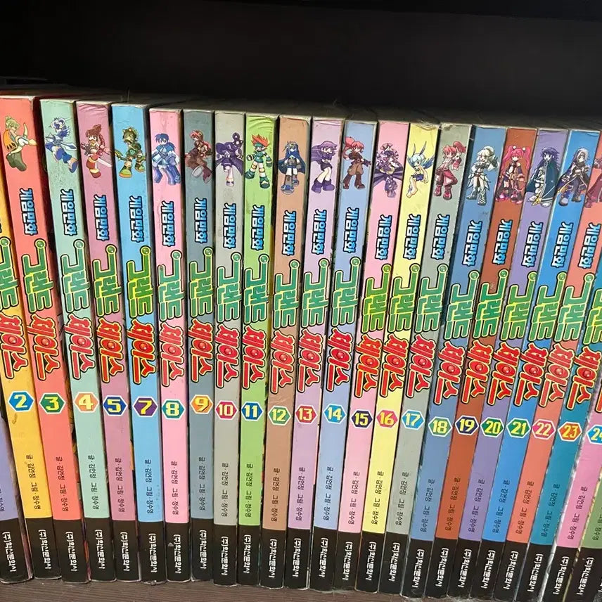 [BUNJANG] Grand Chase Comic Manga Set / 코믹 그랜드체이스 만화 세트