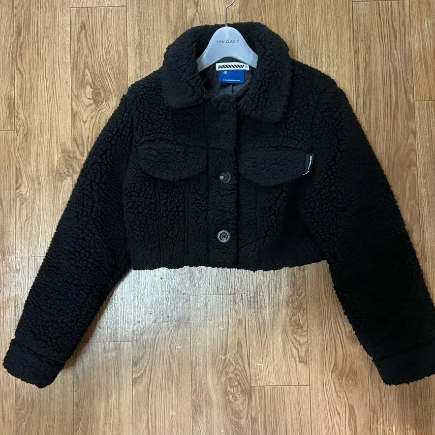 [BUNJANG] Odd One Out Cropped Fur Jacket / Odd one out 퍼 자켓