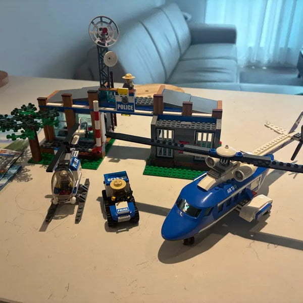 [BUNJANG] LEGO Forest Police Station (4440) & Helicopter (3222) Set / 레고 4440 숲속경찰 본부 + 3222 헬기