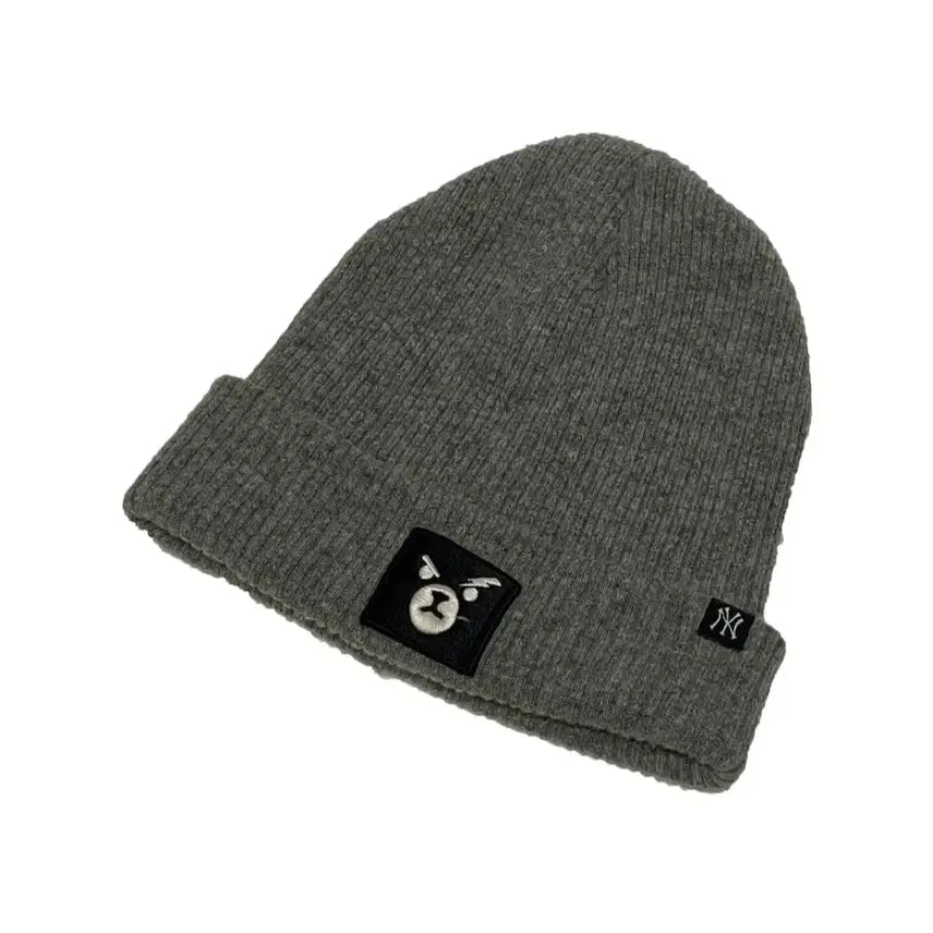 [BUNJANG] MLB New York Yankees Logo Embroidered Bear Beanie / MLB 비니