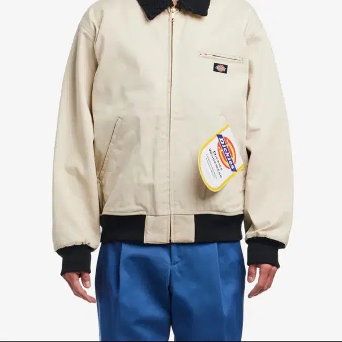 [BUNJANG] Dickies x Wacko Maria Work Jacket Off White / 디키즈 x 와코마리아 워크 자켓 오프화이트