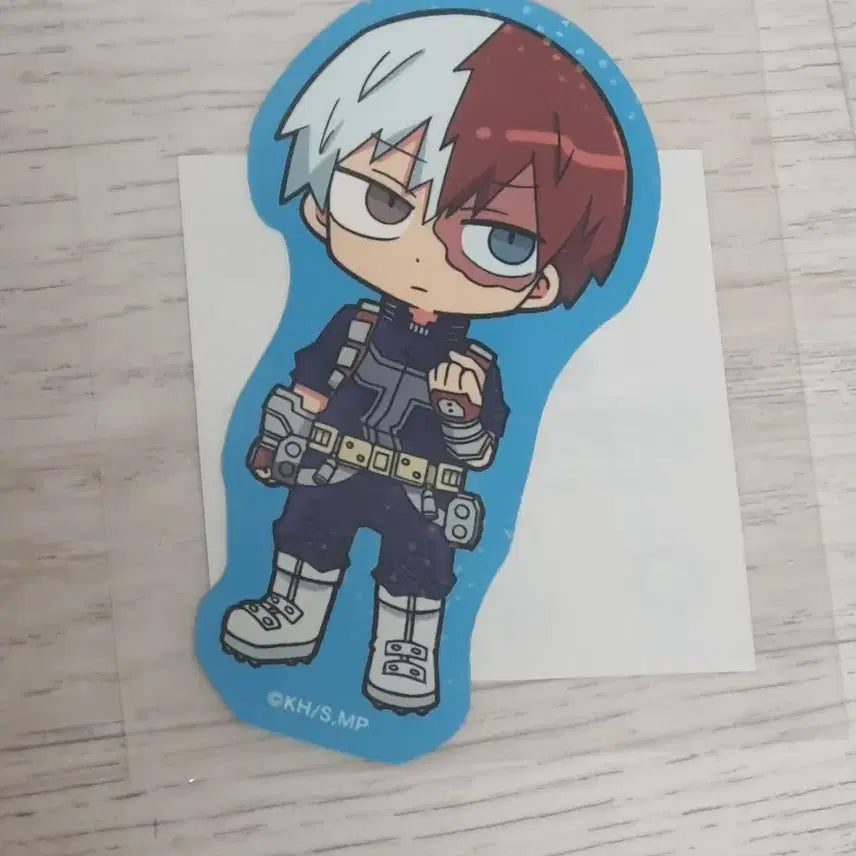 [BUNJANG] My Hero Academia Shoto Todoroki Hologram Sticker / 나의히어로아카데미아 토도로키 쇼토 홀로그램 스티커