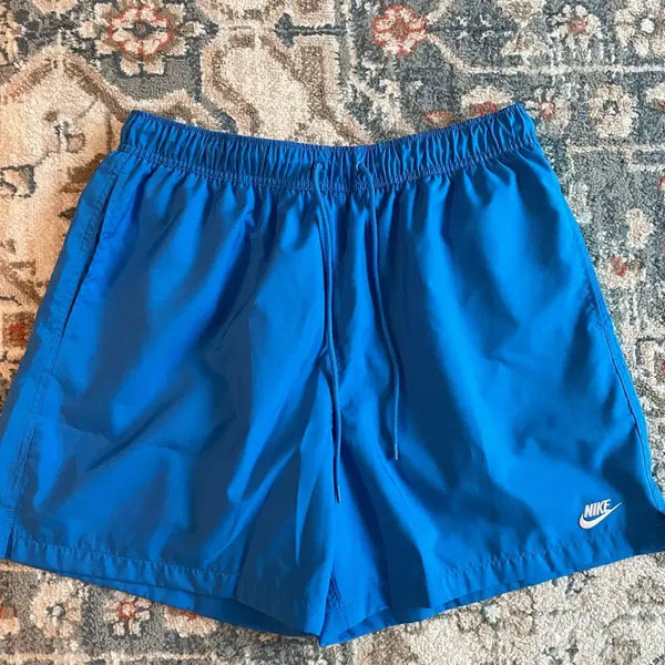 [BUNJANG] Nike Club Woven Flow Shorts Light Blue White XL / 나이키 클럽 우븐 플로우 쇼츠 라이트 블루 화이트 (새제품.XL)
