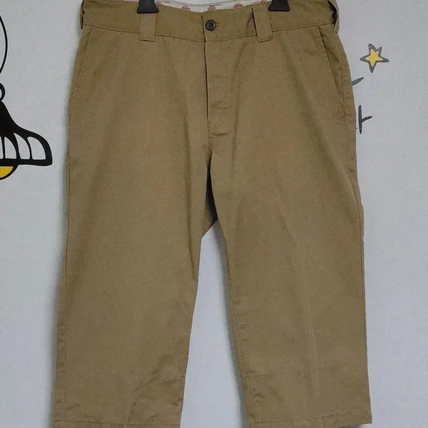 [BUNJANG] Dickies Gingham Check Reversible Cropped Work Pants / [34] 디키즈 깅엄체크 반전 밑단 크롭 워크 팬츠