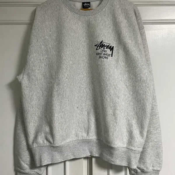 [BUNJANG] Stussy DSM London Crew Ash XL / Stussy DSM London Crew Ash XL