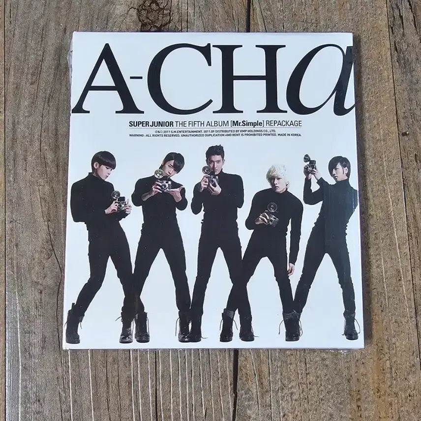 [BUNJANG] Super Junior Achah Album (Sealed) / 미개봉)슈퍼주니어 아차 앨범 판매 양도 합니다