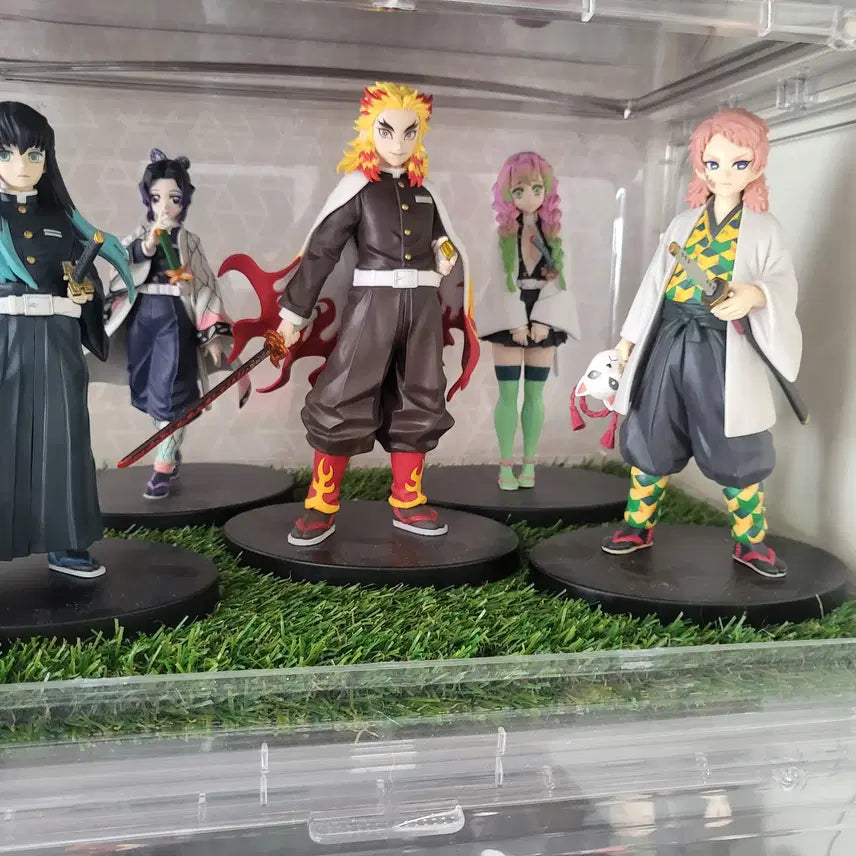 [BUNJANG] Demon Slayer Banpresto Figures Bundle Set / [급처][무료배송] 귀칼 반프 5종 + 그란 기유(무료)